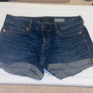 Aeropostale midi jean shorts